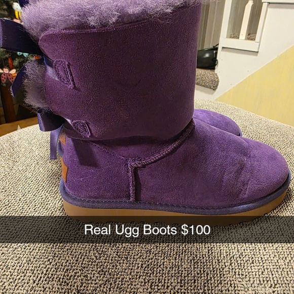 UGG Classic Purple Boots - Picture 1 of 1